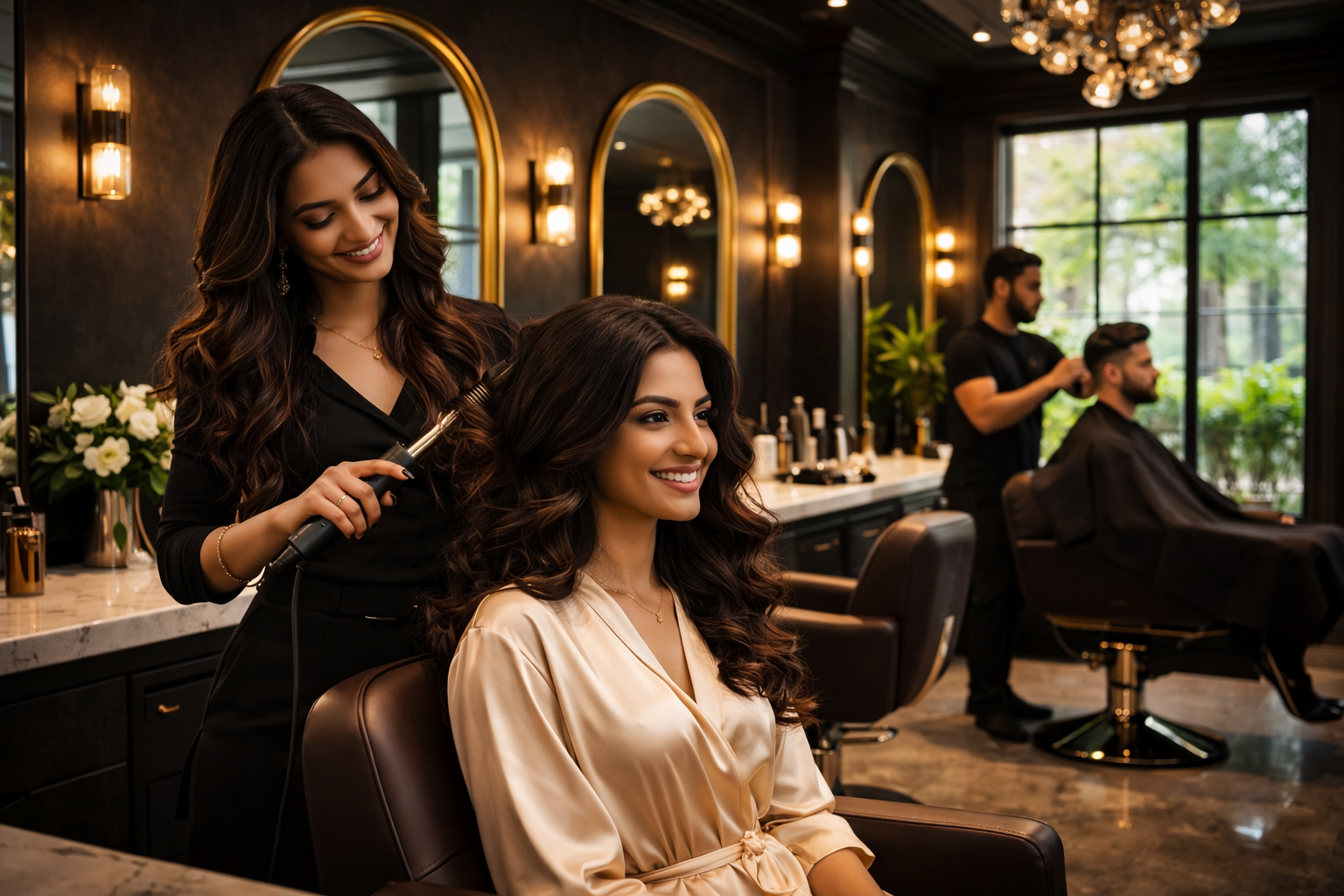Salon interior